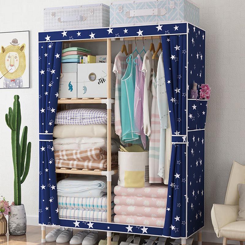 Armate di guardaroba in stile contemporaneo armadio in legno massiccio con gambe