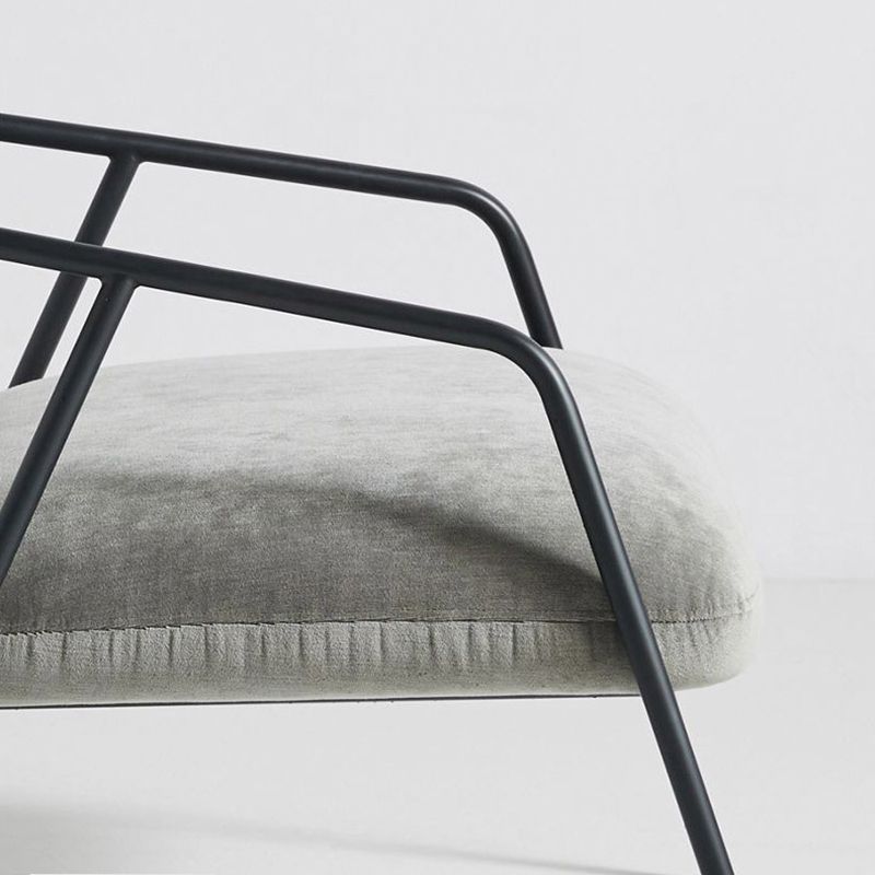 Solid Color Side Chair Sloped Arms Include Chair for Living Room Clearhalo 'Accent Chairs' 'accent_chairs' 'Chairs & Seating' 'furn' 'furn_accent_chairs' 'Furniture' 'Living Room Furniture' 1200x1200_565e622e-5966-4215-8c82-d3b60349cc3a