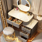 Solid Wood Makeup Vanity Desk Lighted Mirror Makeup Vanity Set Clearhalo 'Bedroom Furniture' 'furn' 'furn_makeup_vanities' 'Furniture' 'Makeup Vanities' 'makeup_vanities' 1200x1200_566094c8-d80e-4794-b131-19119ff612c5
