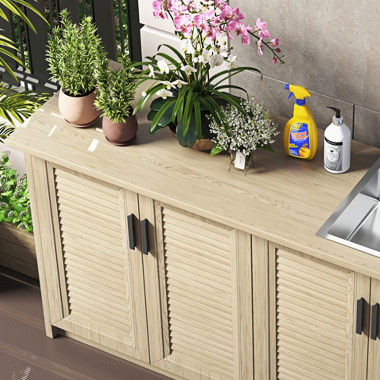 Gabinete de metal contemporáneo 31.49 "Gabinete de acento de altura con puerta