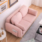 Scandinavian Loveseat with Two Pillow Back and Storage for Apartment Clearhalo 'Furniture' 'furniture_sofas' 'Living Room Furniture' 'Sofa' 'sofas' 1200x1200_5662aa5e-54dc-4615-a774-918701b9f77d