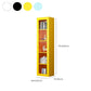 Modern Closed Back Vertical Bookshelf Metal Bookcase for Office Clearhalo 'Bookcases' 'furn' 'furn_bookcases' 'Furniture' 'Office Furniture' 1200x1200_56632c78-0ee4-4ba2-8668-5e41feca0871