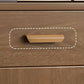 Eigentijdse borst verticale houten combo dressoir met lade