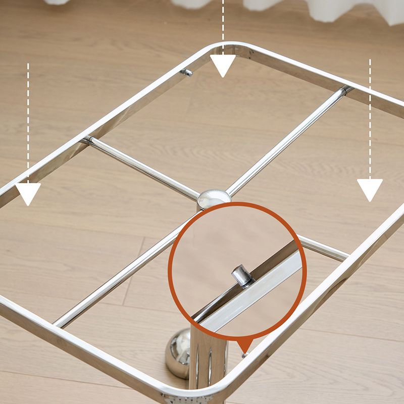 15"W Contemporary Corner Table Rectangular Accent Side Table Clearhalo 'Coffee & Accent Tables' 'End & Side Tables' 'end_side_tables' 'furn' 'furn_end_side_tables' 'Furniture' 'Living Room Furniture' 1200x1200_56693849-249a-4819-9ccb-451fc1f8d547