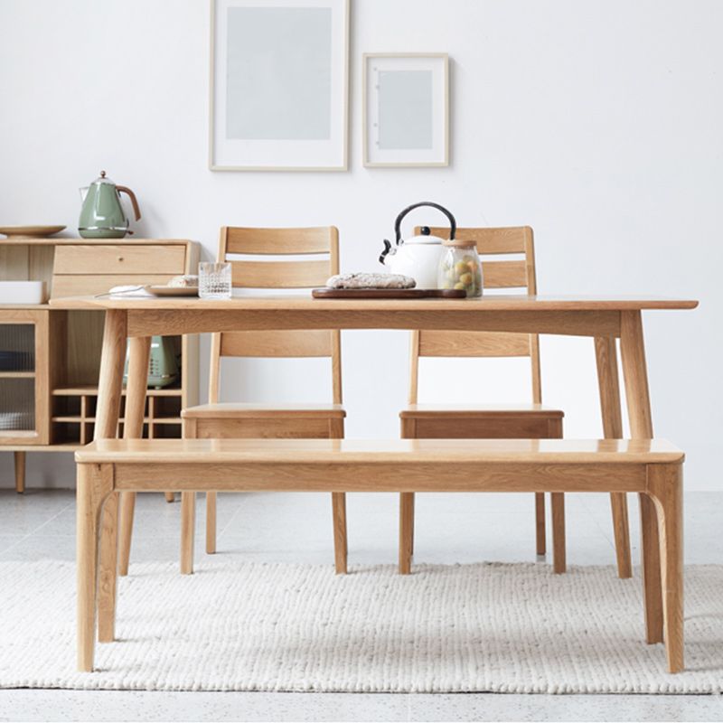 Modern Bench 11.8 Inch Wide Solid Wood Seating Bench with Legs Clearhalo 'Benches' 'Chairs & Seating' 'furn' 'furn_benches' 'Furniture' 'Living Room Furniture' 1200x1200_566b2182-fde7-4aa1-8afe-90251053e5a6