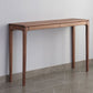 Mid-Century Modern Sofa Table 4 Legs Wood Rectangle Storage Walnut Console Table Clearhalo 'Console Tables' 'console_tables' 'Entry & Mudroom Furniture' 'furn' 'furn_console_tables' 'Furniture' 1200x1200_566c4362-9665-4c25-a820-02feb1e2a4fa
