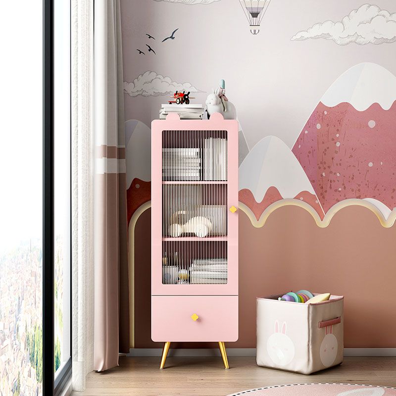 14" D Wooden Bookshelf Modern Closed Storage Bookcase with Drawer and Door Clearhalo 'Bookcases' 'furn' 'furn_bookcases' 'Furniture' 'Office Furniture' 1200x1200_566c55ad-81b5-4382-b368-04d39e04d2a5