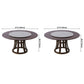 Modern Style Home Solid Wood Dining Table Round Shape Table with Single Pedestal Clearhalo ' dining_table' 'Dining Tables & Seating' 'Dining Tables' 'furn' 'furn_dining_table' 'Furniture' 'furniture_dining_table' 'Kitchen & Dining Furniture' 'kitchen&dining_furn' 'kitchen' 'kitchen_dining_table' 1200x1200_566cc99d-22e5-40fb-a02e-50b3ef0ad6c8