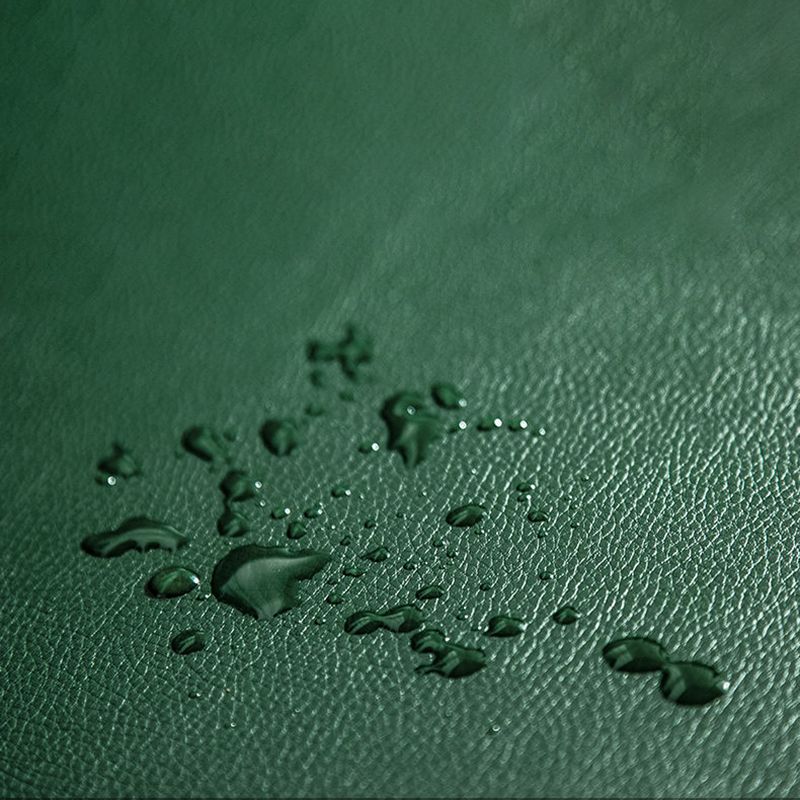 3 posti da 27,5 "H divano a braccio quadrato in pelle finta per soggiorno