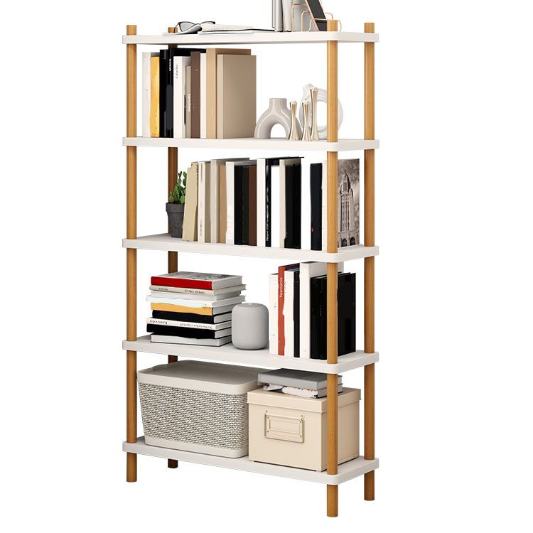 Modern Solid Wood Bookshelf Etagere Open Shelf Vertical Bookcase Clearhalo 'Bookcases' 'furn' 'furn_bookcases' 'Furniture' 'Office Furniture' 1200x1200_5673c48e-5d2c-4e87-a179-c46b254ac776