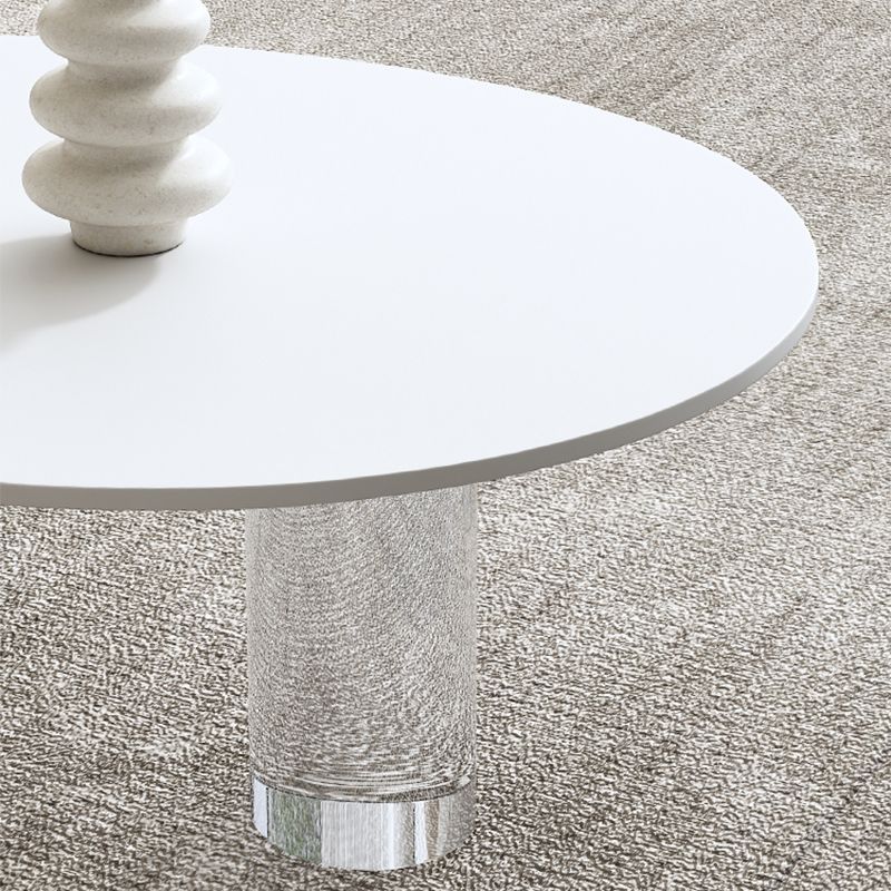 27-inch brede moderne salontafel 3 poten koffie-cocktailtafel