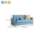 30.31" H Cotton Blend Square Arm Tufted Sofa for Living Room