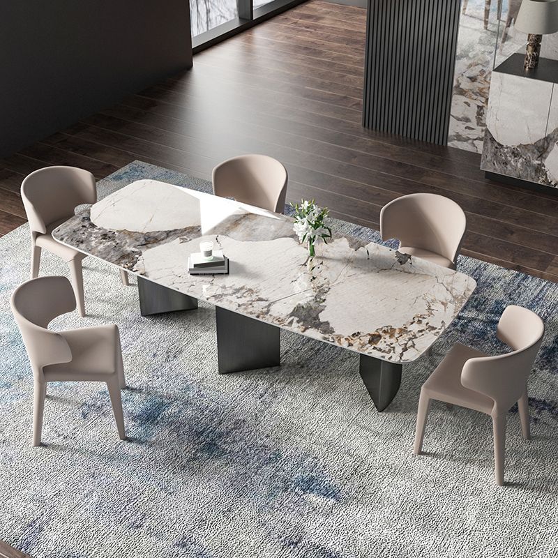 Table à manger de style glamour