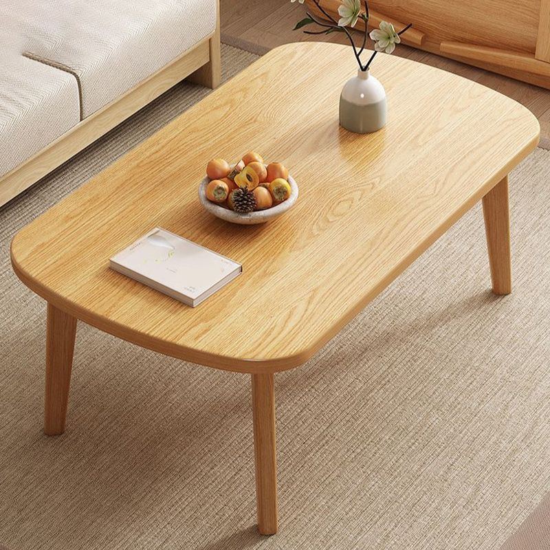Contemporary Coffee Table Folding Wooden Coffee Cocktail Table