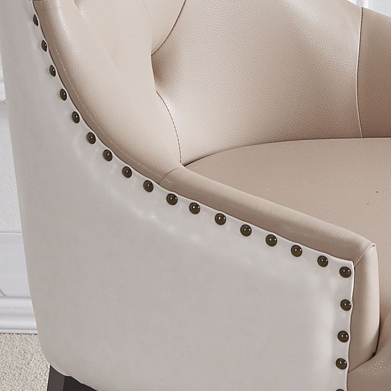 Victorian Style Solid Wood Dining Chair Armless Tufted Dining Chair for Home Use (Set of 2) Clearhalo ' kitchen&dining_furn' 'Dining Chairs' 'Dining Tables & Seating' 'dining_chair' 'furn' 'furn_dining_chair' 'Furniture' 'furniture_dining_chair' 'Kitchen & Dining Furniture' 'kitchen' 1200x1200_567fa5cd-5027-4052-ad2d-8df6696926f1