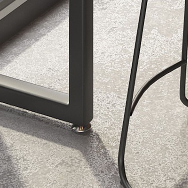 Industrial Style Bar Table Solid Wood Rectangle Bistro Bar Desk Clearhalo 'Bar Furniture' 'Bar Tables' 'bar_tables' 'furn' 'furn_bar_tables' 'Furniture' 'Kitchen & Dining Furniture' 1200x1200_5680e88c-df19-483d-9d66-de47c91330a6