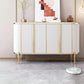Glam Buffet Sideboard 4-Door Cabinets Dining Buffet for Living Room Clearhalo 'buffet_sideboard' 'Buffets & Sideboards' 'furn' 'furn_buffet_sideboard' 'Furniture' 'Kitchen & Dining Furniture' 1200x1200_5681e85c-2469-44ed-9312-b5eebc2207a5