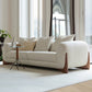 Stationary Sofa Apartment Square Arm Loveseat for Living Room