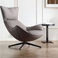 Genuine Leather Accent Chair Modern Lounge Chair for Living Room