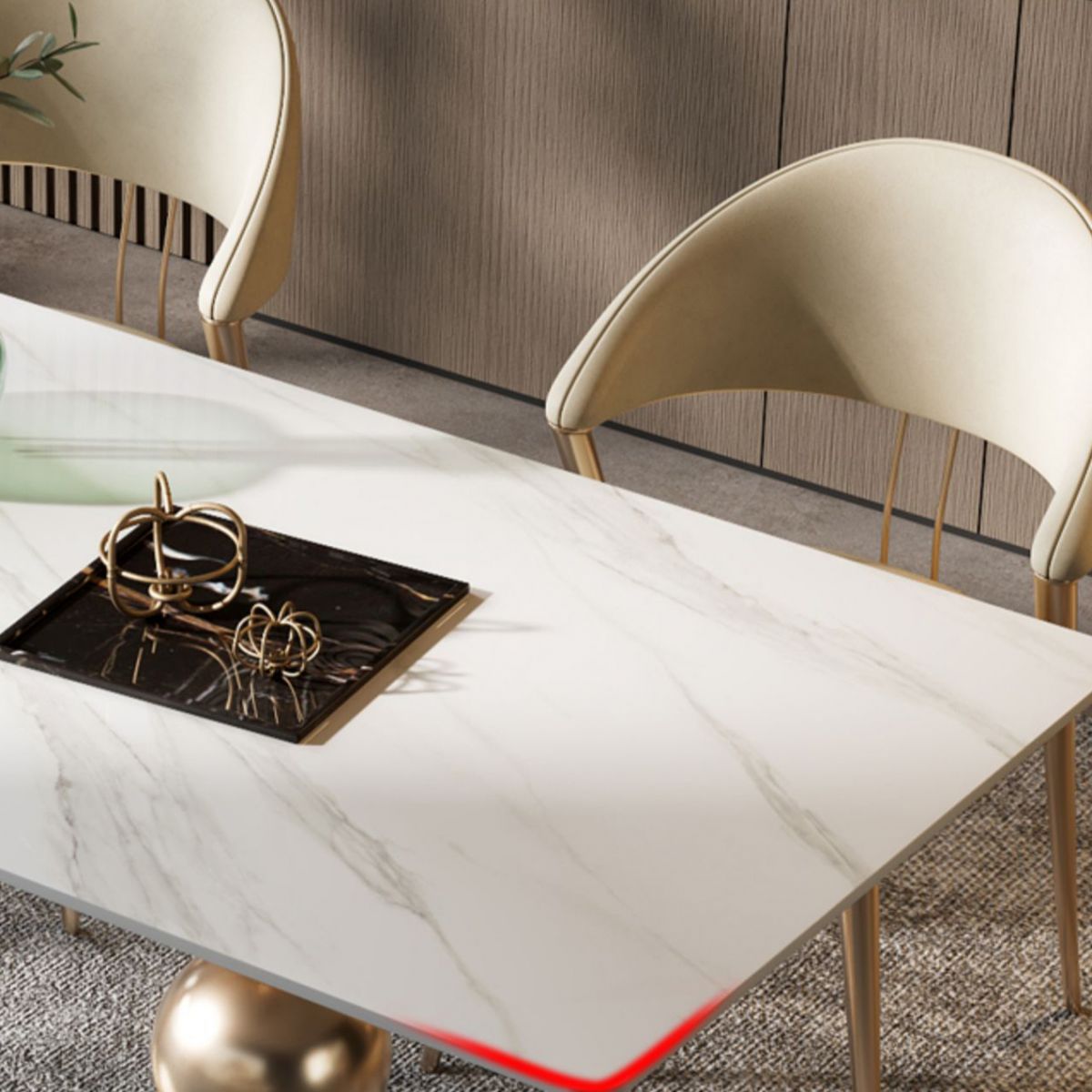 1/4/5/6/7 Pieces Dining Chairs Set Rectangular Table Set Sintered Stone Dining Room Set Clearhalo 'Dining Room Sets' 'Dining Tables & Seating' 'dining_room_set' 'furn' 'furn_dining_room_set' 'Furniture' 'furniture_dining_room_set' 'Kitchen & Dining Furniture' 1200x1200_5686dc70-01d4-4715-84aa-97c4ba6586e1