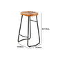 Ensemble de bar moderne 1/2/5 pièces Table de bar en bois massif avec repose-pieds tabourets de bar