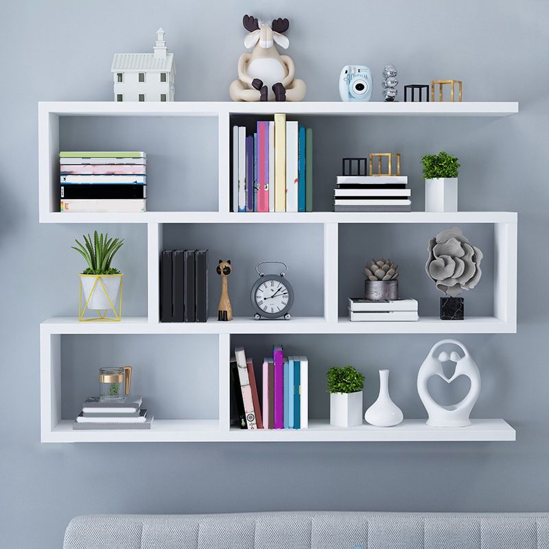 Wall Unit Open Book Shelf Modern Engineered Wood Shelf Bookcase for Home Clearhalo 'Bookcases' 'furn' 'furn_bookcases' 'Furniture' 'Office Furniture' 1200x1200_568d3e4d-46ab-4e91-9df0-2f18bedd8779