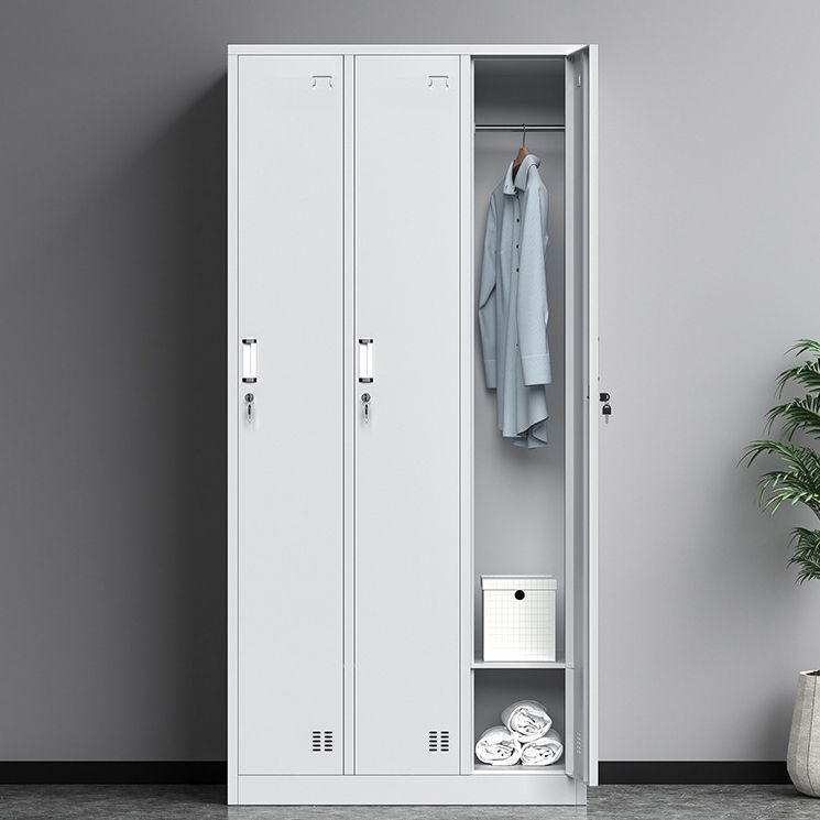 Moderne Kleiderschrankschrank Metallgarderobe Armoire für Schlafzimmer