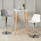 Contemporary Swivel Adjustable Height Stool Matte Finish Plastic Home Barstool Clearhalo 'Bar Furniture' 'Bar Stools' 'bar_stools' 'Furniture' 'furniture_bar_stools' 'Kitchen & Dining Furniture' 1200x1200_568fe2ba-34be-4643-b361-663253985887