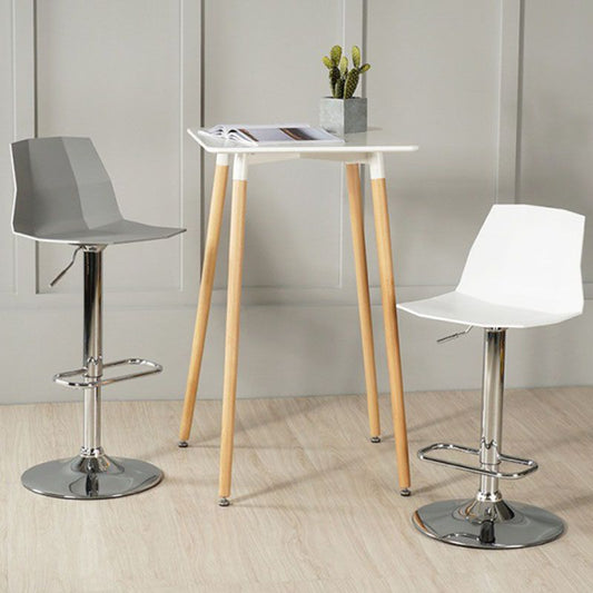 Contemporary Swivel Adjustable Height Stool Matte Finish Plastic Home Barstool Clearhalo 'Bar Furniture' 'Bar Stools' 'bar_stools' 'Furniture' 'furniture_bar_stools' 'Kitchen & Dining Furniture' 1200x1200_568fe2ba-34be-4643-b361-663253985887