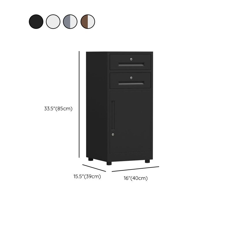 Industrial Steel Cabinet Locking Drawers and Storage Filing Cabinet Clearhalo 'Filing Cabinets' 'filling_cabinets' 'furn' 'furn_filling_cabinets' 'Furniture' 'Office Furniture' 1200x1200_5693ba39-a290-4797-89f0-9654e89b58a8