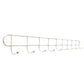 Industrial Entryway Kit Silver Stainless Steel Wall-Mounted with Hooks Coat Hanger Clearhalo 'Entry & Mudroom Furniture' 'furn' 'furn_hall_tree_coat_racks' 'Furniture' 'Hall Trees & Coat Racks' 'hall_tree_coat_racks' 1200x1200_56950e9b-ee27-47f6-b8e2-069be98ddb9e