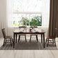Rectangle Wood Dining Table Contemporary Dinner Table with 4 Legs Clearhalo 'Dining Tables & Seating' 'Dining Tables' 'dining_table' 'furn' 'furn_dining_table' 'Furniture' 'Kitchen & Dining Furniture' 1200x1200_5696f5d9-1ed5-4d95-8607-f56c07d1ab05