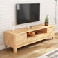 Console TV in legno di gomma moderna per soggiorno in gomma con cassetti, 15 "D / 16,5" D