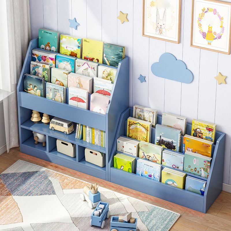 Manufactured Wood Ladder Bookshelf Scandinavian Vertical Closed Back Bookcase Clearhalo 'Bookcases' 'furn' 'furn_bookcases' 'Furniture' 'furniture_bookcases' 'Office Furniture' 1200x1200_569860c1-c78a-4fbb-93fa-eb9fd3a2eb70