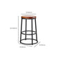 Contemporary Wood Counter Stools Metal Bar Stools for Home Use Clearhalo 'Bar Furniture' 'Bar Stools' 'bar_stools' 'furn' 'furn_bar_stools' 'Furniture' 'Kitchen & Dining Furniture' 1200x1200_5699ae99-8bbe-4b0f-b681-ea39d3acf2fb