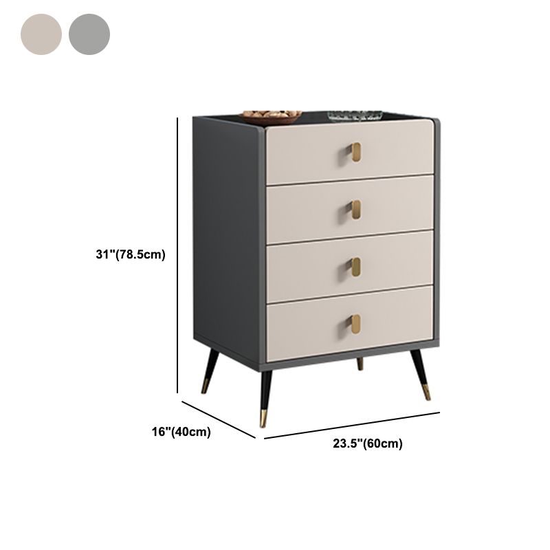 15.74" Wide Modern Accent Chest with Soft Close Drawers Wood Chest Clearhalo 'Cabinets & Chests' 'cabinets_chests' 'furn' 'furn_cabinets_chests' 'Furniture' 'Living Room Furniture' 1200x1200_569fbf63-40af-4fa7-9058-07df86a518cd