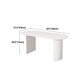 Modern Standard Sintered Stone Dining Table White Dining Table with Double Pedestal Base Clearhalo ' dining_table' 'Dining Tables & Seating' 'Dining Tables' 'furn' 'furn_dining_table' 'Furniture' 'furniture_dining_table' 'Kitchen & Dining Furniture' 'kitchen&dining_furn' 'kitchen' 'kitchen_dining_table' 1200x1200_56a0ea4a-d7e7-48ec-a290-d8f42ff8bea6