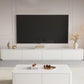 Modern TV Media Stand 16" W Enclosed Storage TV Stand Console with Drawers Clearhalo 'furn' 'furn_tv_stands_entertainment_centers' 'Furniture' 'Living Room Furniture' 'TV Stands & Entertainment Centers' 'TV Stands & Media Storage Furniture' 'tv_stands_entertainment_centers' 1200x1200_56a20b74-27c4-4ddf-a031-94b16650b86c
