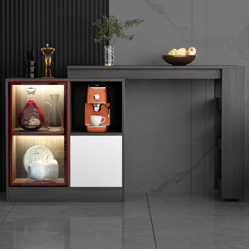 Modem & Contemporary Rectangle Wood Bar Height Pub Table for Living Room Clearhalo 'Bar Furniture' 'Bar Tables' 'bar_tables' 'furn' 'furn_bar_tables' 'Furniture' 'Kitchen & Dining Furniture' 1200x1200_56a20ea4-3b3b-4c1b-8afb-ce279f286731