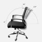 Modern Wheels Arm Chair Microfiber Black Conference Mid-Back Chair Clearhalo 'furn' 'furn_office_chair' 'Furniture' 'Office Chairs' 'Office Furniture' 'office_chair' 1200x1200_56a42b62-34c2-4594-9dae-123e58e67372