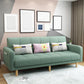 Foldable Biscuit Back Square Arm Modern Sofa with Convertible Sleeper Clearhalo 'furn' 'furn_sofas' 'Furniture' 'furniture_sofas' 'kitchen' 'kitchen_sofas' 'Living Room Furniture' 'Sofa' 'sofas' 1200x1200_56a89965-f680-48a2-a461-ee0de8780faa