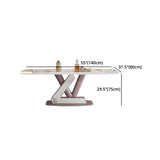 Luxury Sintered Stone Top Dining Set Rectangle 1/4/5/7 Pieces Dining Room Table Set Clearhalo 'Dining Room Sets' 'Dining Tables & Seating' 'dining_room_set' 'furn' 'furn_dining_room_set' 'Furniture' 'furniture_dining_room_set' 'Kitchen & Dining Furniture' 1200x1200_56a9e74e-e444-47e5-8d92-7276a0d652ee