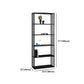 Industrial Metal Bookshelf Iron Open Back Bookcase for Office Clearhalo 'Bookcases' 'furn' 'furn_bookcases' 'Furniture' 'furniture_bookcases' 'Office Furniture' 1200x1200_56acfb02-e66c-4a2f-9059-5b1ab17cc752