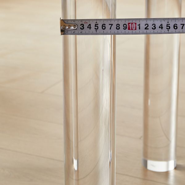 Juego de comedor moderno 1/2/3/4 PCS Mesa y sillas de comedor acrílico