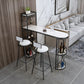 Contemporary 1/2/3 Pieces Bar Table Set Stone Bar Table with Bar Stool Clearhalo 'Bar Furniture' 'furn' 'furn_home_bar_bar_sets' 'Furniture' 'Home Bars & Bar Sets' 'home_bar_bar_sets' 'Kitchen & Dining Furniture' 1200x1200_56b805fb-c2fc-4ca7-9d49-07a90c917d49
