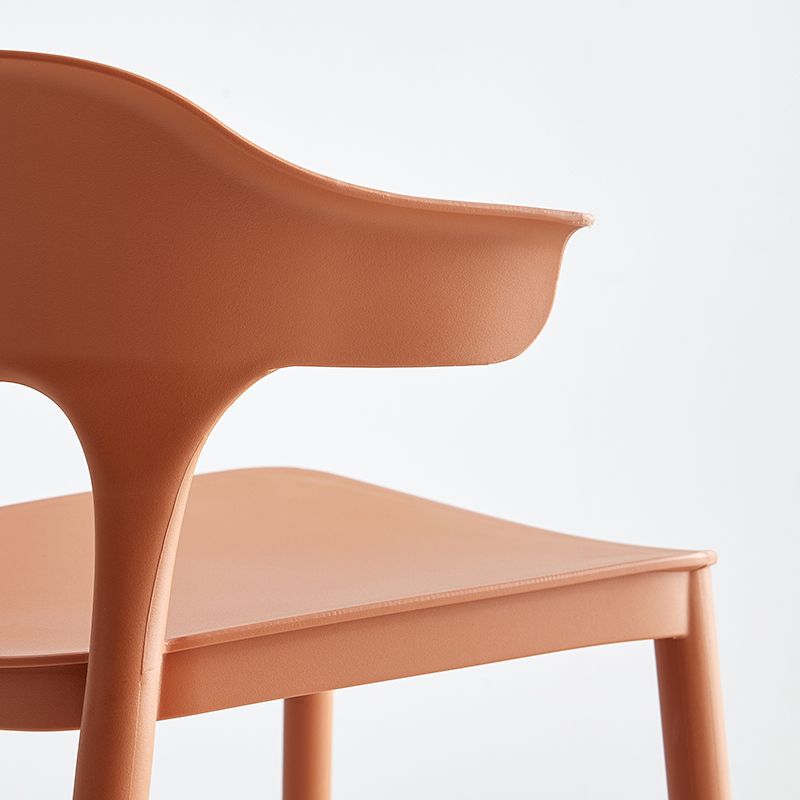 Macron Colorful Plastic Counter Stools Nordic Armrest Indoor Bar Stool Clearhalo 'Bar Furniture' 'Bar Stools' 'bar_stools' 'furn' 'furn_bar_stools' 'furniture_bar_stools' 'Kitchen & Dining Furniture' 'kitchen&dining_furn' 'kitchen' 'kitchen_furn' Furniture' 1200x1200_56b89001-3ca5-4671-80ef-77e2162af492
