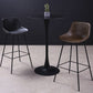 Industrial Leather Distressed Barstool Black Living Room Bar Stool with Bucket Seat Clearhalo 'Bar Furniture' 'Bar Stools' 'bar_stools' 'furniture_bar_stools' 'Kitchen & Dining Furniture' 'kitchen&dining_furn' 'kitchen' 'kitchen_furn' Furniture' 1200x1200_56ba659c-8183-4193-b1bf-502b76d6ea69