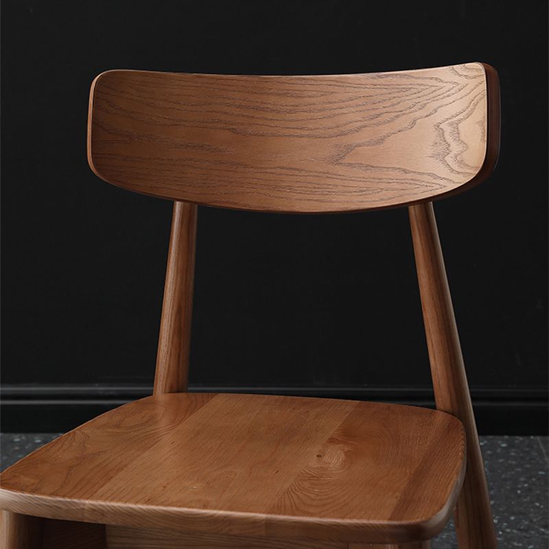 Contemporary Wood Dining Room Chair Open Back Dining Side Chair (Set of 2) Clearhalo ' kitchen&dining_furn' 'Dining Chairs' 'Dining Tables & Seating' 'dining_chair' 'furn' 'furn_dining_chair' 'Furniture' 'furniture_dining_chair' 'Kitchen & Dining Furniture' 'kitchen' 1200x1200_56bac8bf-03d1-4d07-805a-b8453a5149b1