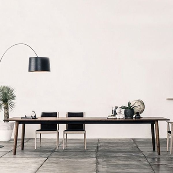 Contemporary Solid Wood Brown Table Rectangle Standard Dining Table for Kitchen Clearhalo ' dining_table' 'Dining Tables & Seating' 'Dining Tables' 'furn' 'furn_dining_table' 'Furniture' 'furniture_dining_table' 'Kitchen & Dining Furniture' 'kitchen&dining_furn' 'kitchen' 'kitchen_dining_table' 1200x1200_56bea172-485c-4b3b-887a-4be05cfa9361