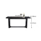 Industrial Rectangle Furniture Trestle Base Dining Site Table for Dining Room Clearhalo 'Dining Tables & Seating' 'Dining Tables' 'dining_table' 'furn' 'furn_dining_table' 'Furniture' 'furniture_dining_table' 'Kitchen & Dining Furniture' 'kitchen' 'kitchen_dining_table' 1200x1200_56bfd4f5-0554-4bc2-940e-f76a1e4ddfab